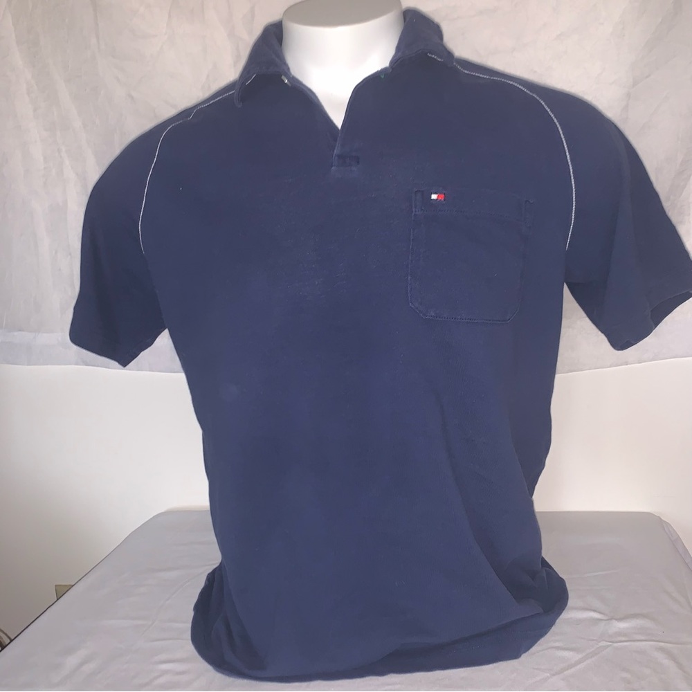 Tommy Hilfiger polo shirt Size Medium Navy